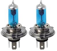 one by Camamoto lampada, lampadine (lampada alogena H4 12V 60W / 55W WT43T Blu-Xe Adatta per Auto/Moto/Scooter.) (Confezione da 2)