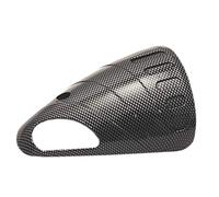 one by Camamoto plastica coperchio Protezione Collettore Scarico Marmitta compatibile con Yamaha T-Max 500 Modello dal 2001 al 2007 Carbon Look/cromo sasatinato/cromato (carbon look)