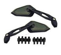 one by Camamoto specchietto retrovisore moto (cod77208996 kit Coppia Specchietti Wall Universali Omologati nero opaco sono compresi adattatori compatibile con moto/scooter/motard/enduro/cafe race)