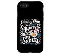 One By One The Squirrels Steal My Sanity Meme caotico |- Custodia per iPhone SE (2020) / 7/8