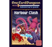 ONE CARD DUNGEON Adventure Pack: HARBOUR CLASH Espansione Gioco da Tavolo in Italiano e Inglese Little Rocket Games