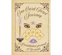 One Card Tarot Journey: A Meditative Journal of 78 Cards: A Spiritual Tarot Workbook for Beginners & Practitioners | Vintage design