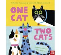 Jonathan Emmett – One Cat, Two Cats – Libro pop-up con alette: 20 gatti – Copertina rigida