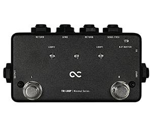 One Control Minimal Series Tri Loop - True Bypass Looper/Remote Footswitch/Splitter