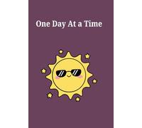 One Day at A Time Journal-Recovery gifts, sobriety tracking journal, Self Improvement Gift