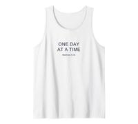 One Day at a Time - Minimal Christian Faith Reminder Canotta
