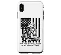 One Day We Will Wake Up to His Obituary Anti Fascism Resist Custodia per iPhone XS Max
