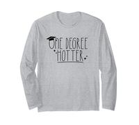 One Degree Hotter - Cappello Divertente per laureati Maglia a Manica