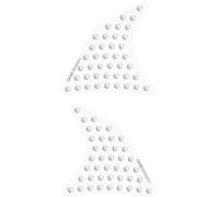 ONE DESIGN BUMPS2P KIT 2 LABELS RI LE BUBBLE CLR PROTEZIONI SERBATOIO MORBIDE