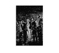 One Direction- Stampa artistica su tela, motivo: personaggi famosi di film e televisioni, motivo: musica pop, decorazione artistica per soggiorno e casa, 30 x 45 cm, senza cornice, stile 29