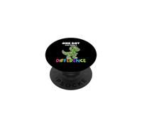 One Dot Can Make A Difference T-Rex Ragazze Ragazzi Insegnanti PopSockets PopGrip Adesivo