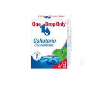 One Drop Only® Collutorio Concentrato alla Menta per la Cura Orale, Protezione Completa per Denti e Gengive, Alito Fresco, Antibatterico, con oli essenziali, per Uso Quotidiano - 25 ml