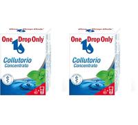 One Drop Only® Collutorio Concentrato alla Menta per la Cura Orale, Protezione Completa per Denti e Gengive, Alito Fresco, Antibatterico, con oli essenziali, per Uso Quotidiano - 25 ml