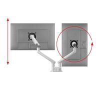One For All Design Dual white Supporto da tavolo per monitor 33 cm (13) - 81,3