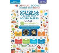 One for All Olympiad Previous Years Solved Papers, Class-1 Mathemati (Tascabile)