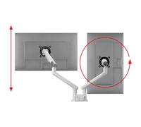 One For All DM 7220 supporto da tavolo per Tv a schermo piatto 88,9 cm (35") Scrivania Bianco [DM7220]