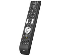 One For All URC7140 Essence 4 Telecomando Universale, per TV, Set Top Box, Player DVD/Blu-Ray e Dispositivi Audio, Nero