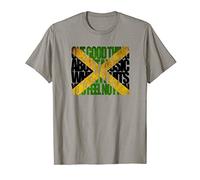 One good thing about Music...Trenchtown Rocks Jamaican Flag Maglietta