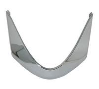 one Griglia cromata Scudo Anteriore Cromato per Honda-Sh 300 dal 2007 Fino al 2010