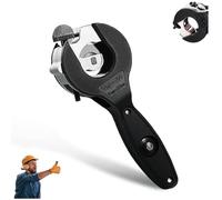 One-Hand Ratchet-Type Pipe Cutter, Fast Tubing Cutting Tool for Copper, Pvc, Aluminum, Steel Pipes, Lightweight Compact Handheld Design for Plumbing, DIY Projects and Home Use (5/16"-1/8"(8-29mm))
