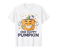 One Happy Pumpkin | Jackolantern Shirts Kids Pumpkin Carving Maglietta
