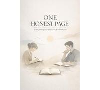 One Honest Page - Write one page daily with zero filters. No editing, no structure.: Blank page Notebook | Emotional Release | Plain Pages | 6 x 9 inch | Paperback | 120 pages |