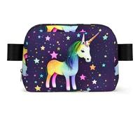 One-Horse Star Square Fashion Marsupio per uomo e donna, impermeabile, borsa a tracolla per viaggi e corsa