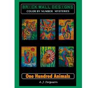 One Hundred Animals Color by Number Book - Standard paper edition