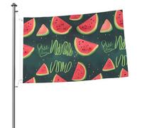 One in a Melon Flag 0,6 x 0,9 m stampa su entrambi i lati bandiere da giardino bandiera da cortile per esterni bandiere per vacanze banner regalo con occhielli sfondo fotografico per interni ed