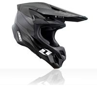 One Industries X-197 Black Onyx Carbon Casco da motocross, nero, taglia S per maschi