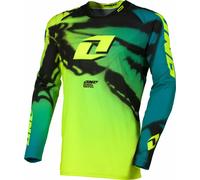 One Industries X-297 Neon Tiger Maglia da motocross, Taglia 2XL