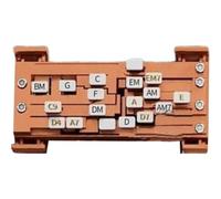 One-Key Guitar Chord Presser For Beginners | ABS Automatic Fret Assistant Device | 6.6 Inch Learning Tool For Acoustic Guitar | Instant Chord Helper Folk Kit