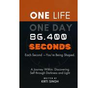 ONE LIFE - ONE DAY - 86400 SECONDS: Each Second - You’re Being Shaped.