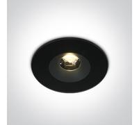 One Light Baida lampada da soffitto per esterni 1x6 W nero 10106V/B/W