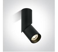 One Light Davos lampada da soffitto 1x10 W nero 12105E4/B