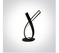One Light Hana lampada da tavolo 1x12 W nero 61086/B