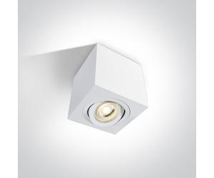 One Light Langadas lampada da soffitto 1x10 W bianco 12105AC/W