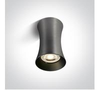 One Light Mawromati lampada da soffitto 1x10 W grigio 12105F/MG