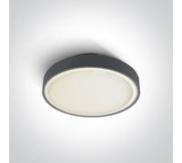 One Light Rafti plafoniera per esterni 2x12 W antracite 67280EA/AN