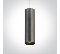 One Light Zaimi lampada sospesa 1x10 W grigio/cenere 63105MA/MG