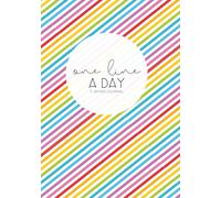 One Line a Day - Ein Satz am Tag: Dein farbenfrohes 5-Jahres-Tagebuch | Regenbogen-Design | Achtsamkeit & Selbstreflexion
