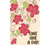 One Line A Day: Five-Years Of Memory Journal and Notebook (6"x9") - Undated with Lined Diary: Volume 5