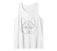 One Line Husky Canotta
