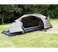 One Man Outdoor Hiking Camping Buschraft TENDA ′RECOM' - verde oliva, nuova d...