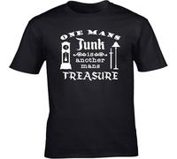 One Mans Junk is Another Mans Treasure Unisex Short Sleeve t-Shirt Black 3XL