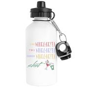 One Margarita Luke Bryan Tropical Vacation Bottiglia d'acqua Acciaio Inossidabile Viaggiatore Bianca Water Bottle Stainless Steel Traveller White