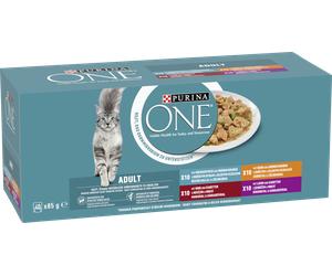 ONE Megapack Adult - Pollo, Manzo, Agnello, Pesce 40 x 85 g - 3.400 g