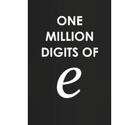 one million digits of euler's numbers