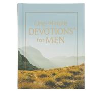 One-Minute Devotions for Men Hc