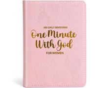One Minute With God for Women 365 Daily Devotions Copertina rigida rosa